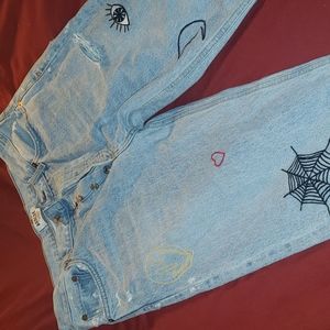 Agolde Jamie. Size 32. The wash is Rescued Crush.